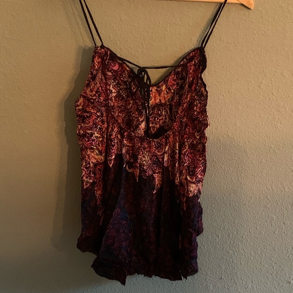 NWT Free People Way You Walk Patterned Cami Small - Picture 5 of 6